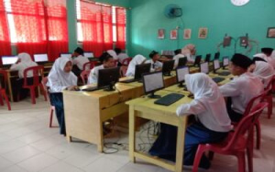 MTs Al Mujahidin Ciptodadi Sukses Gelar UAS Ganjil TP. 2025/2026 Berbasis CBT